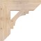 Ekena Millwork Merced Slat Smooth Bracket, Douglas Fir, 5 1/2"W x 22"D x 22"H BKT06X22X22MRC06SDF - alternate 4